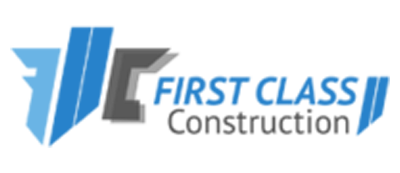 First Class Construction 2 logo emphasizing superior construction services.